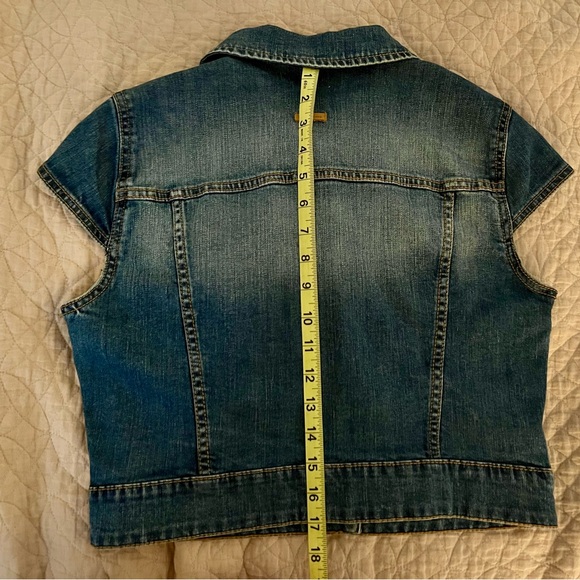 Mango MNG Denim vest (Denim jacket), size M - Picture 6 of 8